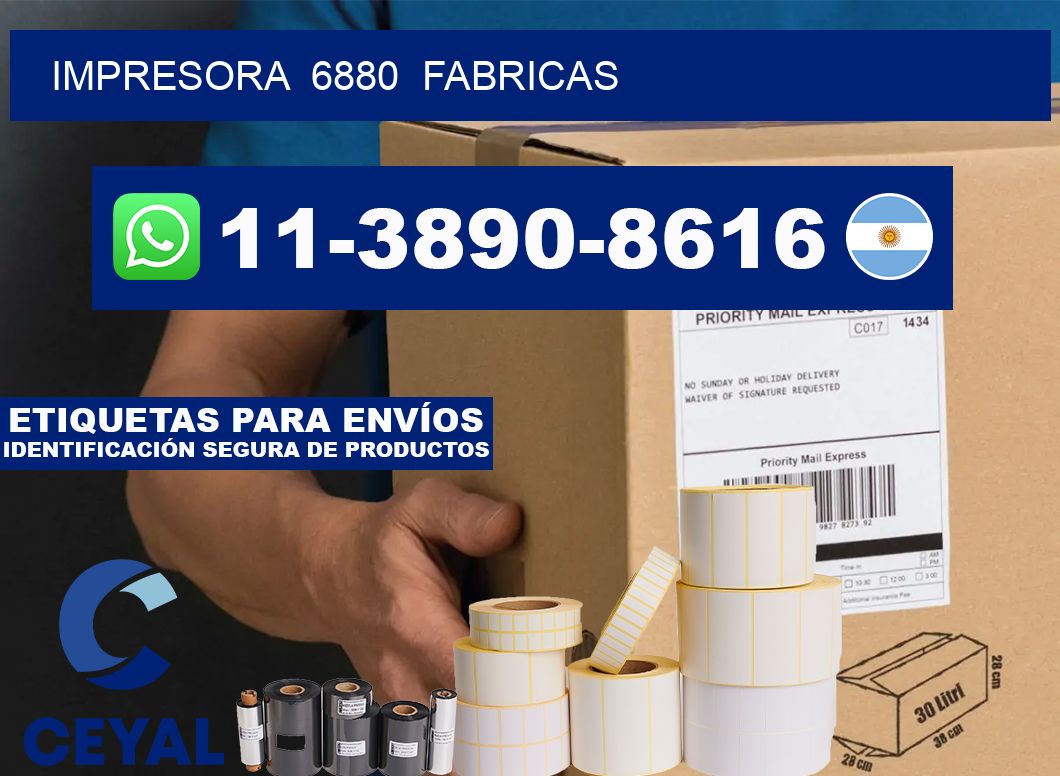 impresora  6880  fabricas