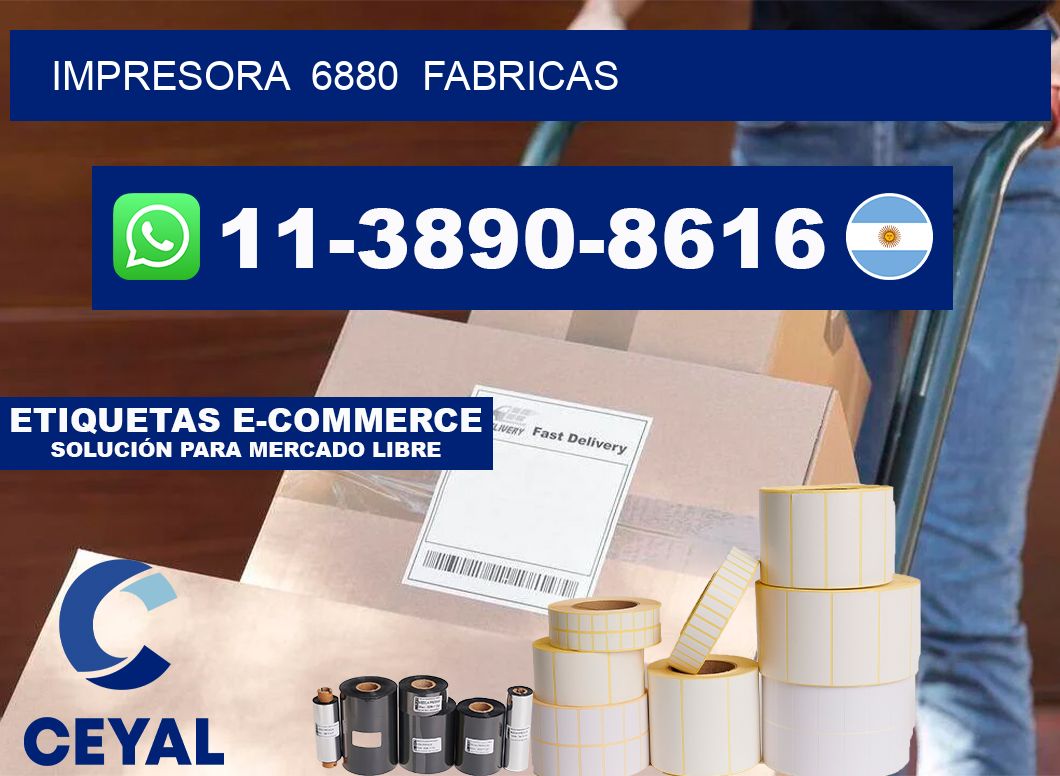 impresora  6880  fabricas
