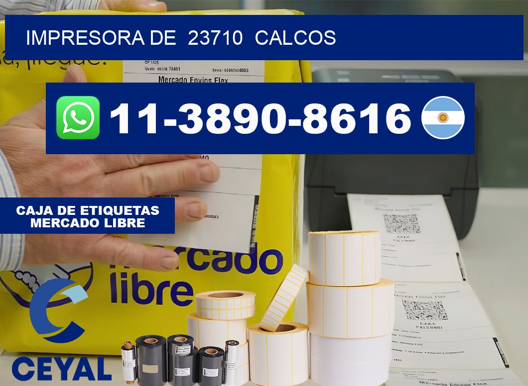 impresora de  23710  calcos