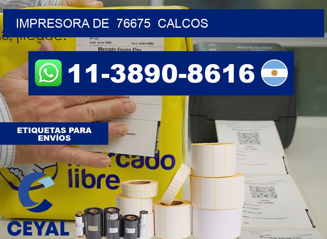 impresora de  76675  calcos