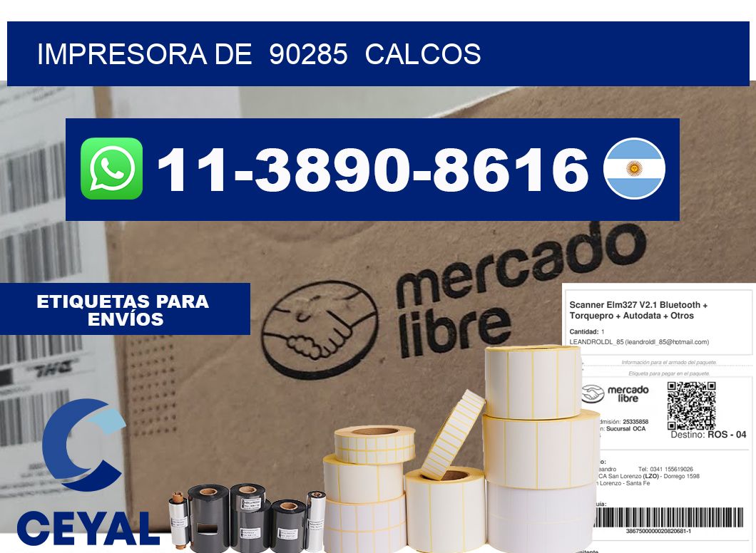 impresora de  90285  calcos