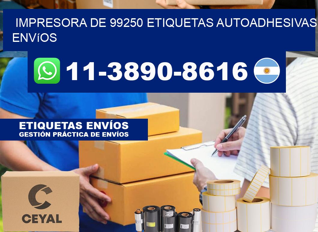 impresora de 99250 etiquetas autoadhesivas envíos