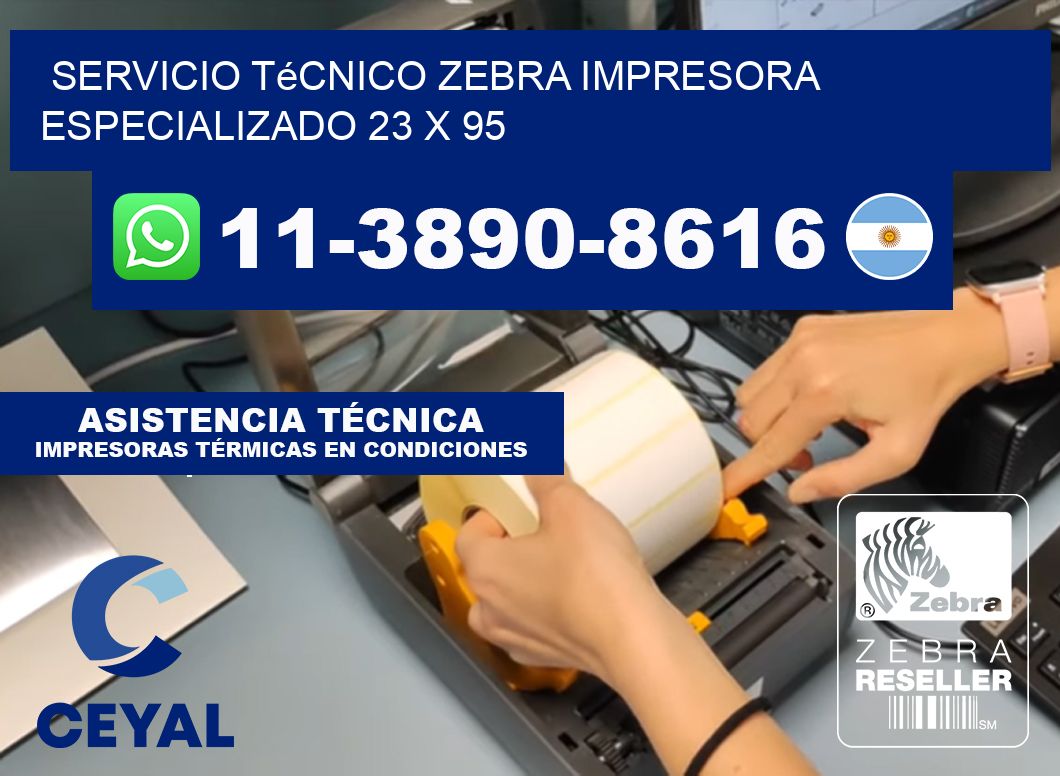 Servicio Técnico Zebra Impresora Especializado 23 x 95