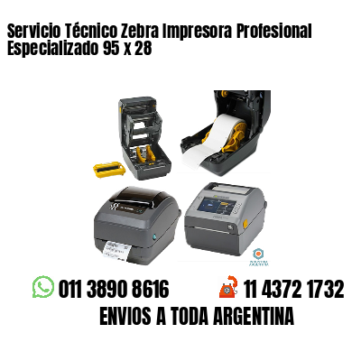 Servicio Técnico Zebra Impresora Profesional Especializado 95 x 28
