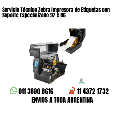 Servicio Técnico Zebra Impresora de Etiquetas con Soporte Especializado 97 x 86