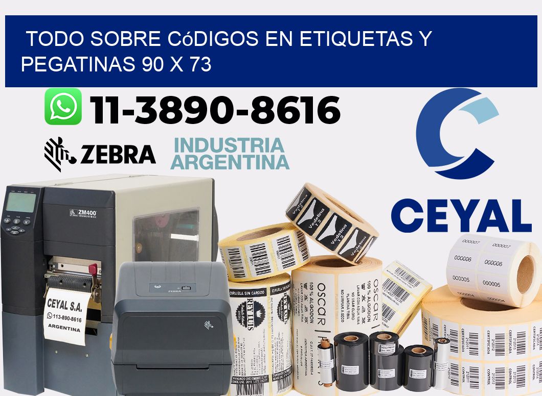 Todo sobre códigos en etiquetas y pegatinas 90 x 73