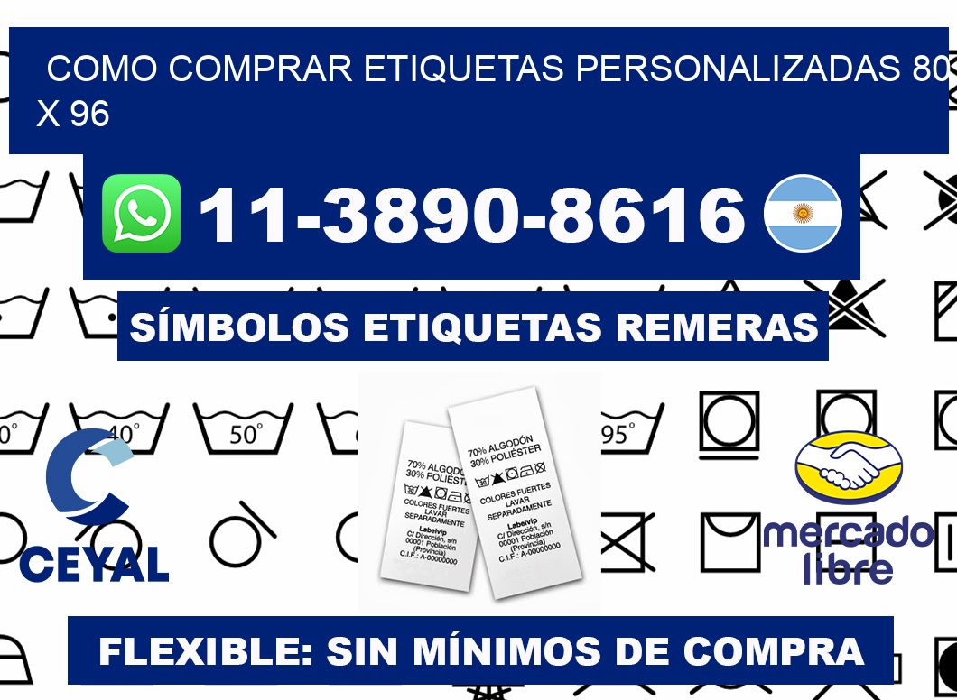 como comprar etiquetas personalizadas 80 x 96