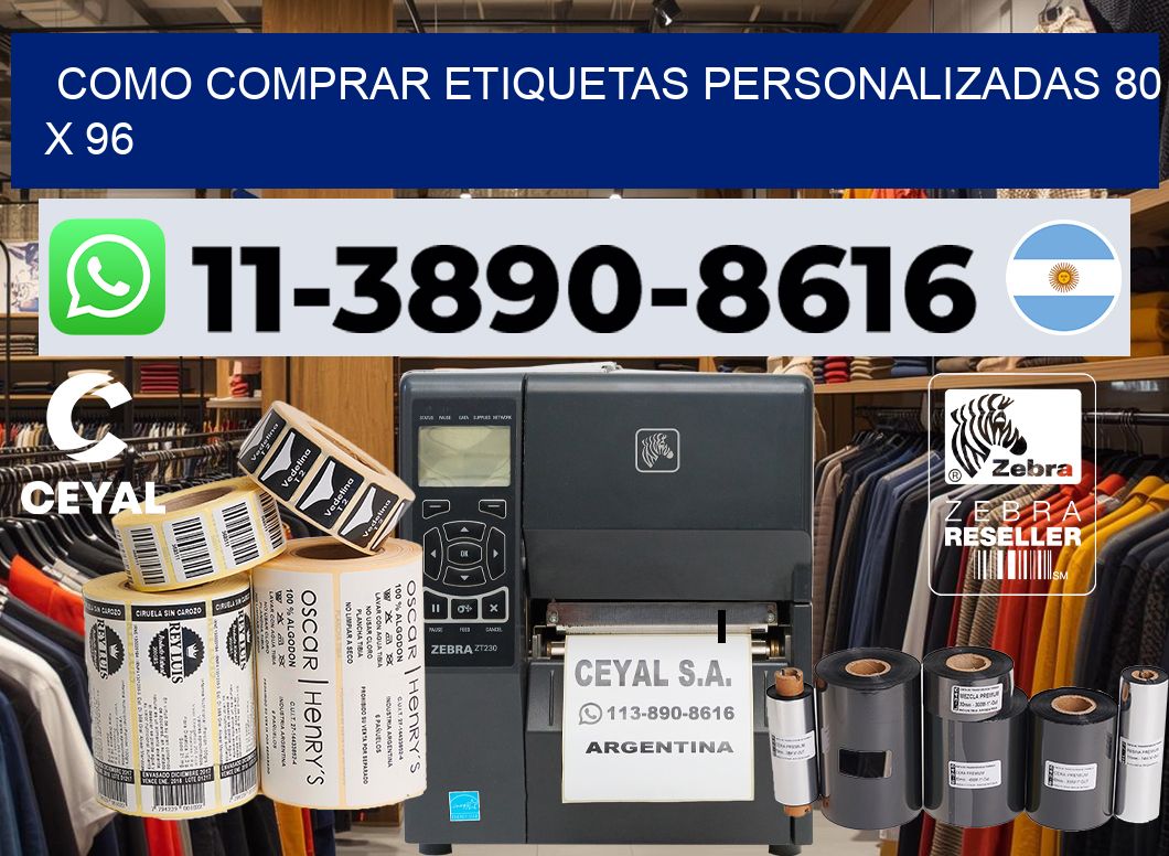 como comprar etiquetas personalizadas 80 x 96