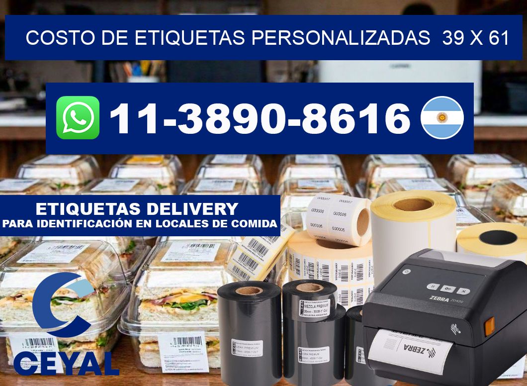 costo de etiquetas personalizadas 39 x 61