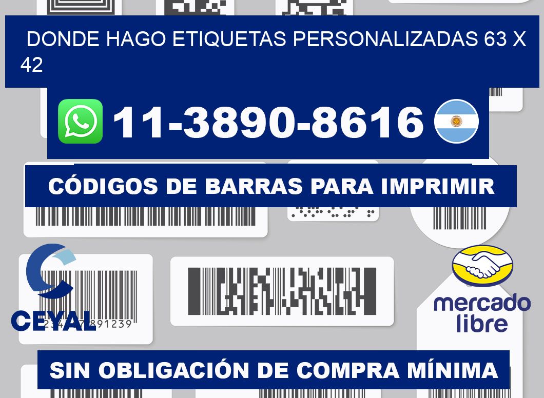 donde hago etiquetas personalizadas 63 x 42
