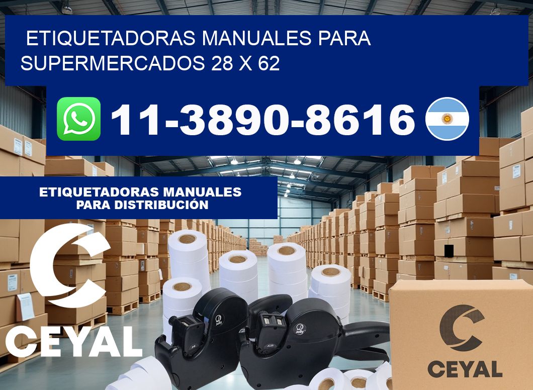 etiquetadoras manuales para supermercados 28 x 62