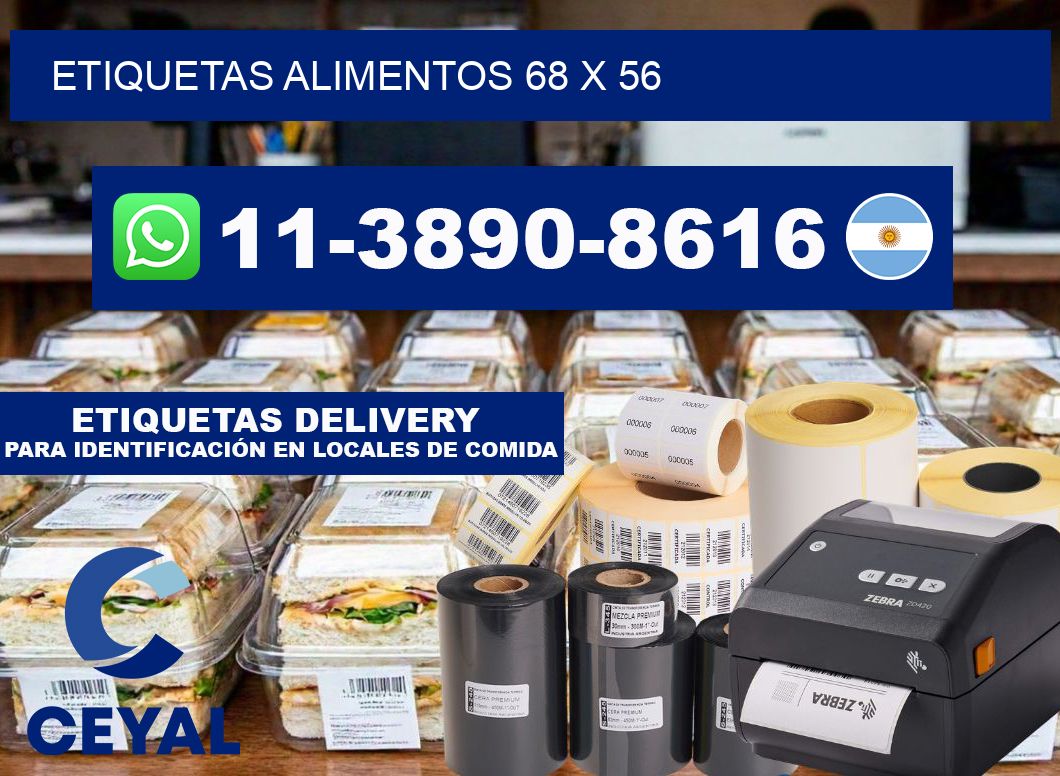 etiquetas alimentos 68 x 56