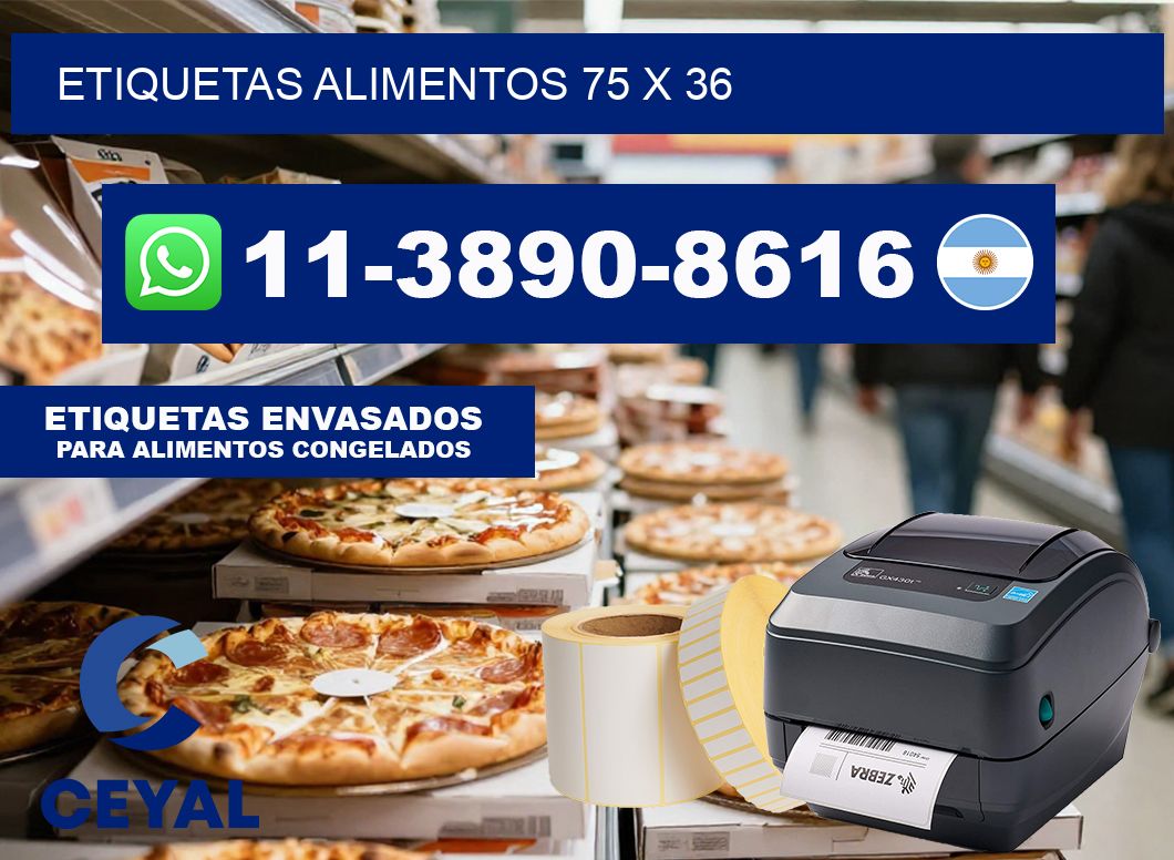 etiquetas alimentos 75 x 36
