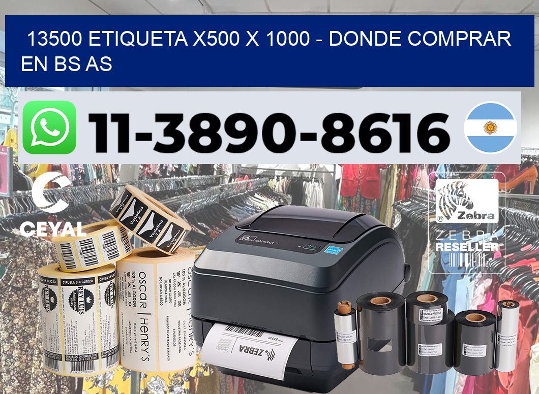 13500 etiqueta x500 x 1000 – Donde Comprar en bs as