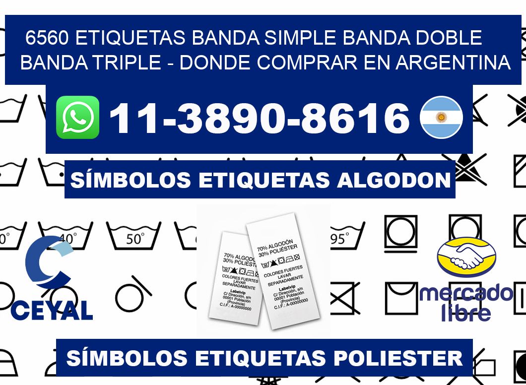 6560 etiquetas banda simple banda doble banda triple - Donde Comprar en Argentina