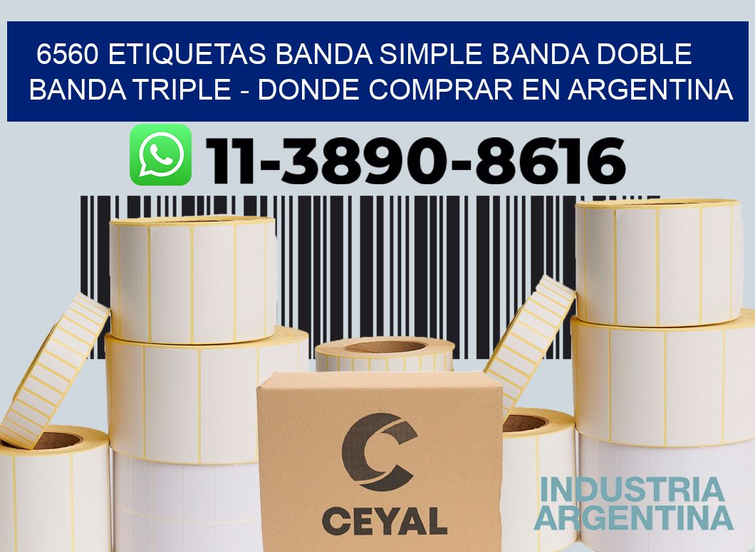 6560 etiquetas banda simple banda doble banda triple - Donde Comprar en Argentina