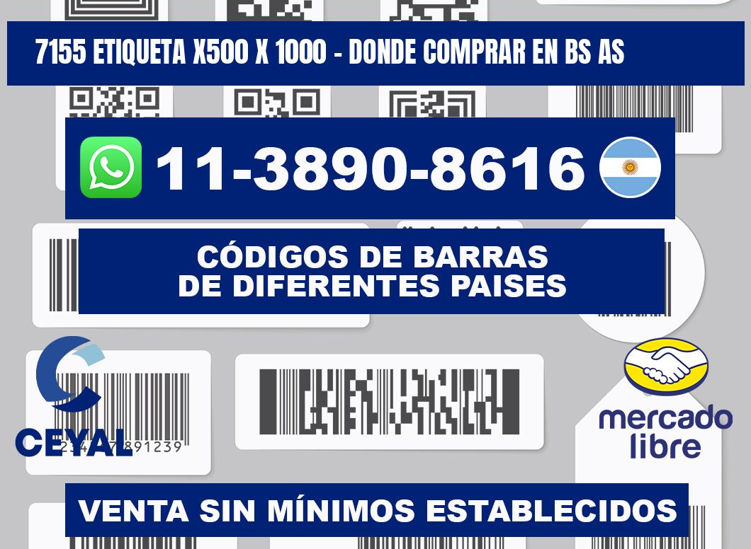 7155 etiqueta x500 x 1000 - Donde Comprar en bs as