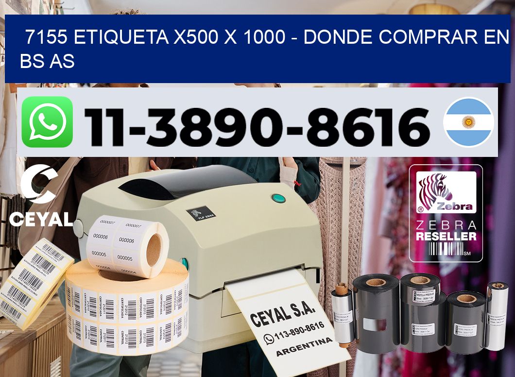 7155 etiqueta x500 x 1000 – Donde Comprar en bs as