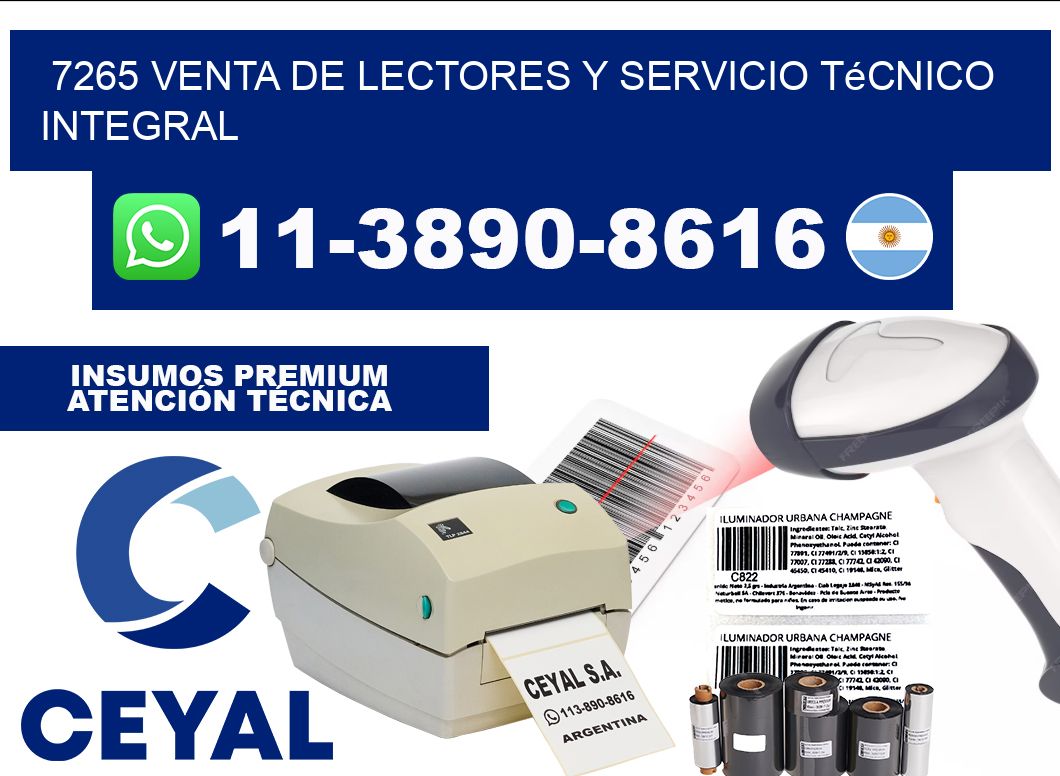 7265 Venta de Lectores y Servicio Técnico Integral