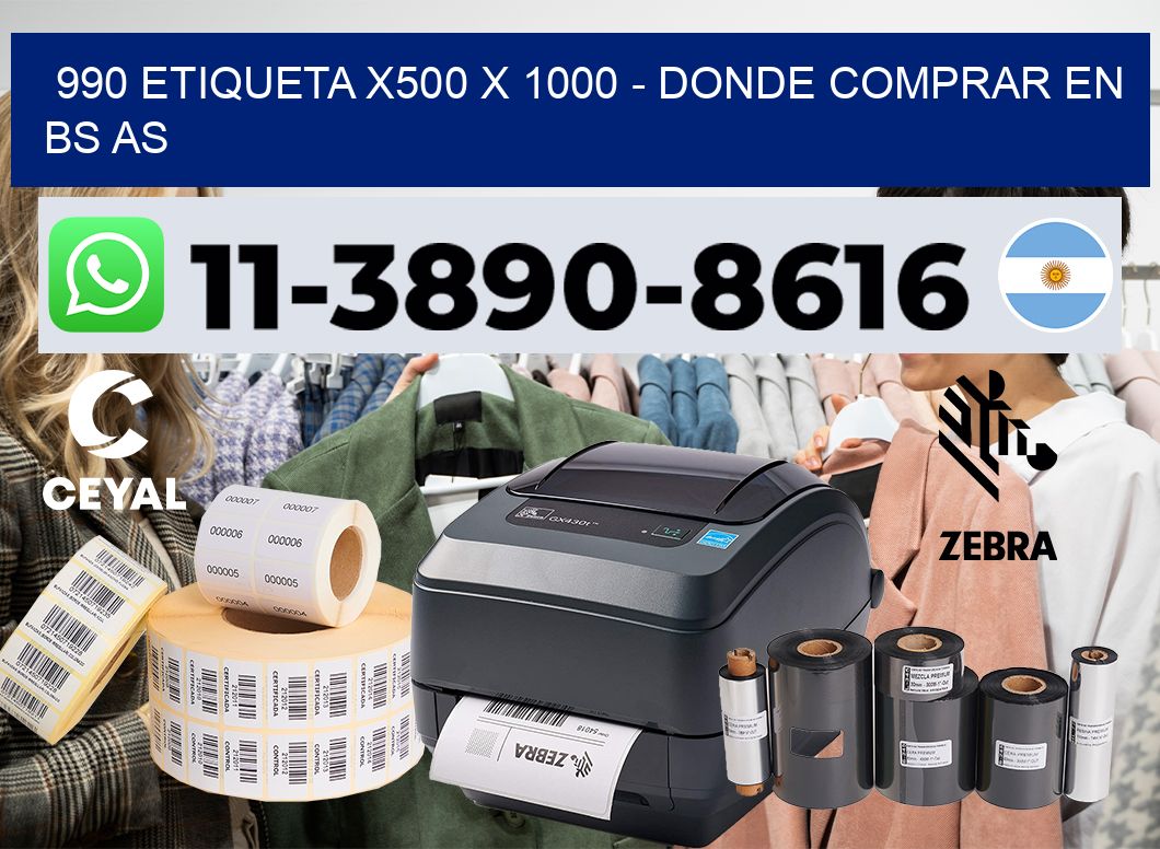 990 etiqueta x500 x 1000 – Donde Comprar en bs as