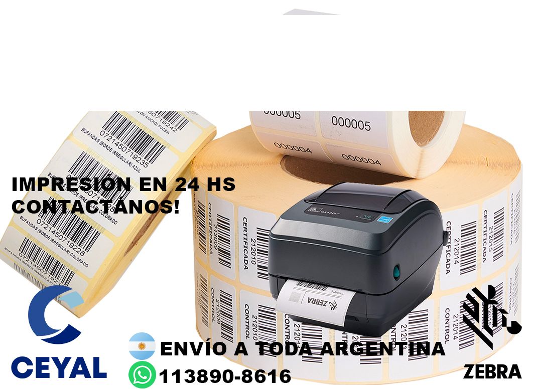 Donde Comprar etiquetas alimentos 24 x 26 en TODO EL PAIS? Buenos Aires - Stock permanente