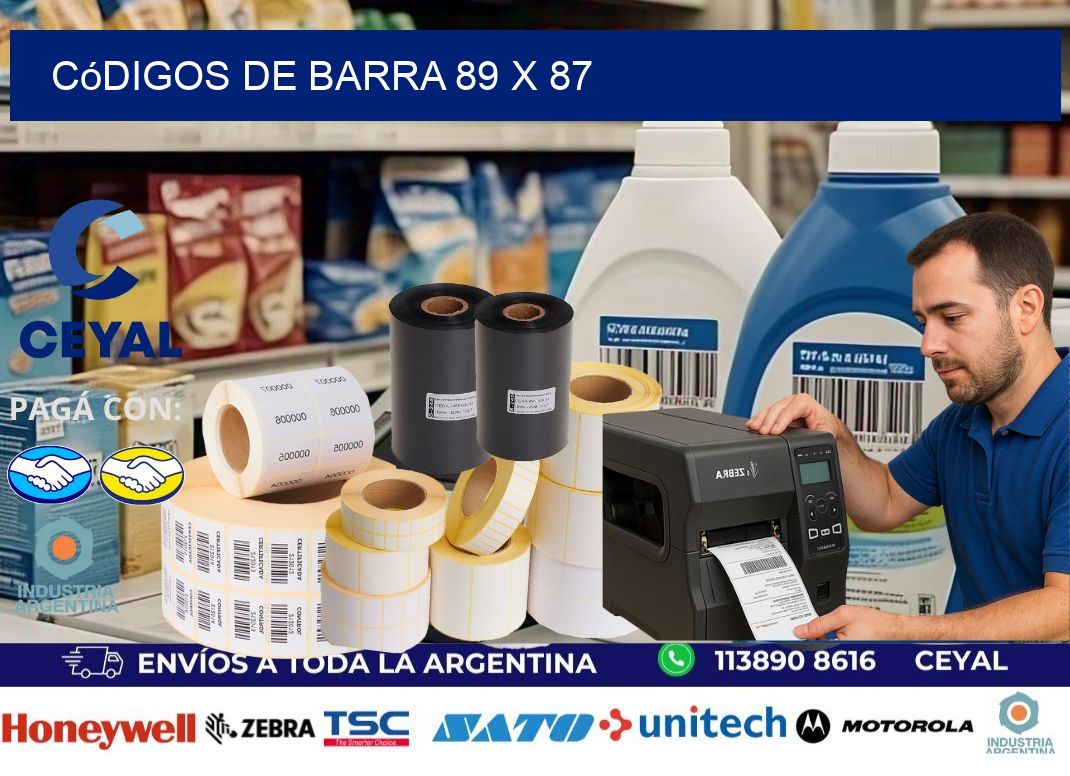 códigos de barra 89 x 87