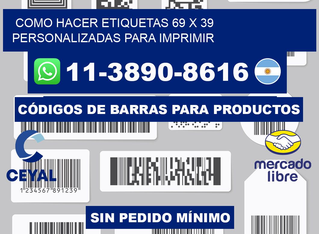 como hacer etiquetas 69 x 39 personalizadas para imprimir