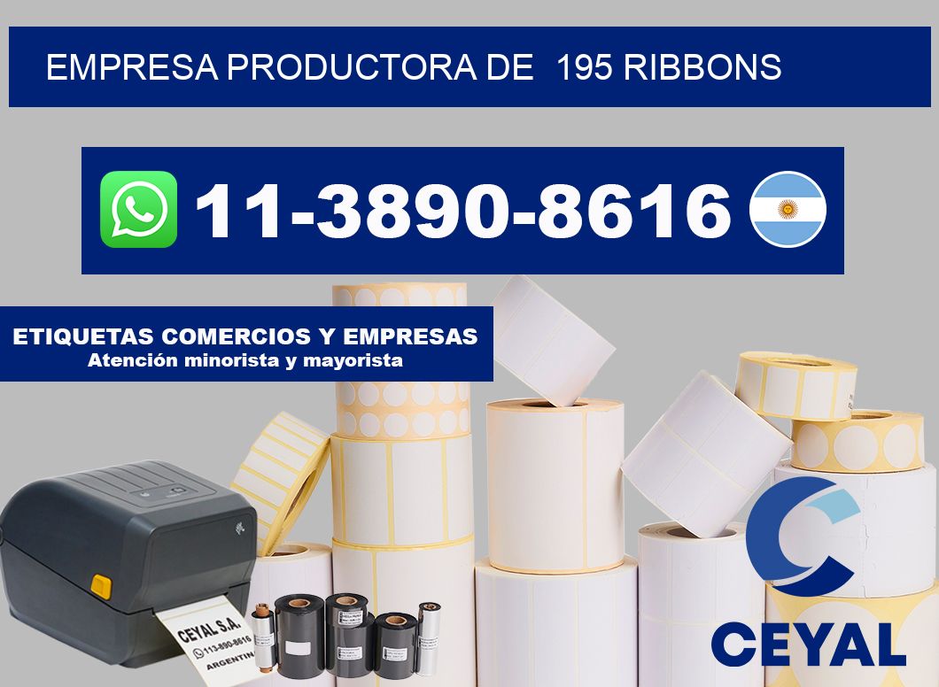 empresa productora de  195 ribbons