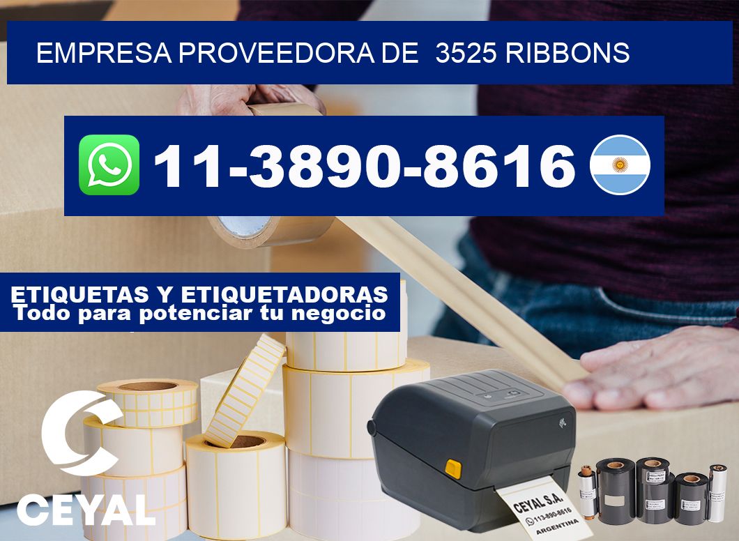 empresa proveedora de 3525 ribbons