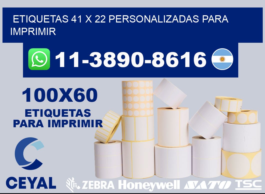 etiquetas 41 x 22 personalizadas para imprimir
