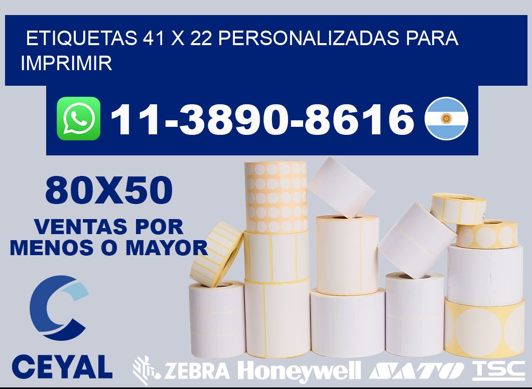 etiquetas 41 x 22 personalizadas para imprimir