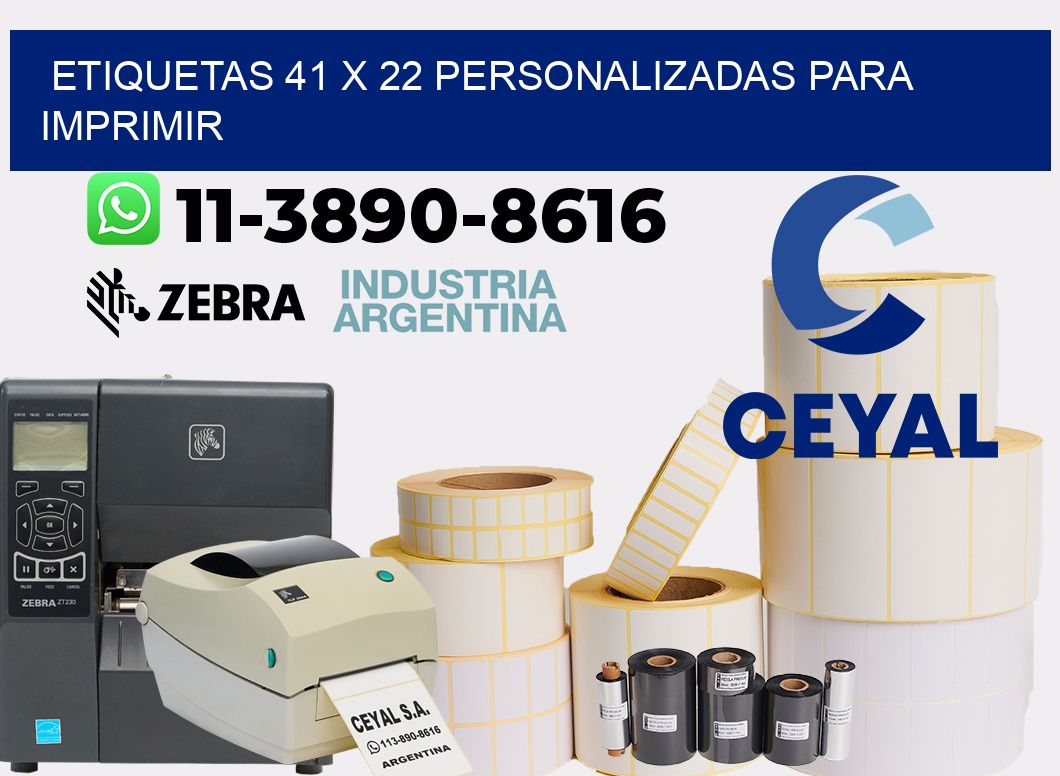 etiquetas 41 x 22 personalizadas para imprimir