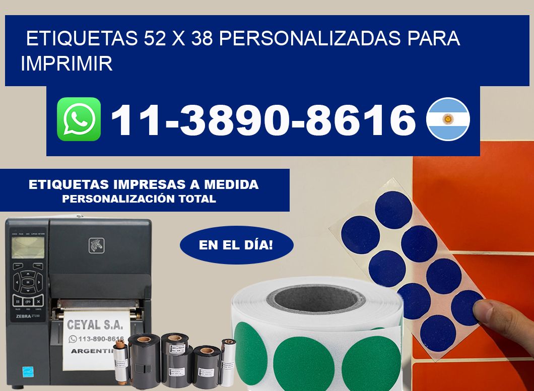 etiquetas 52 x 38 personalizadas para imprimir