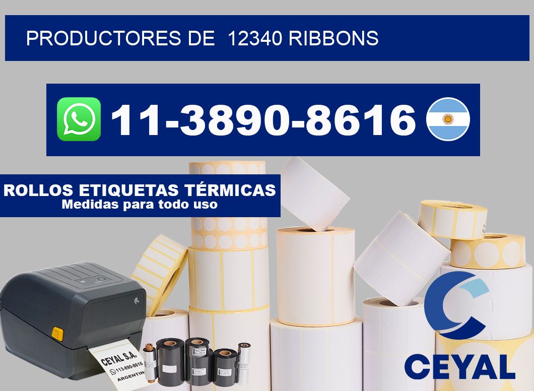 productores de  12340 ribbons