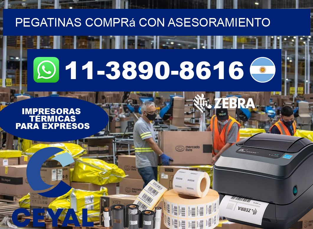 PEGATINAS Comprá con asesoramiento