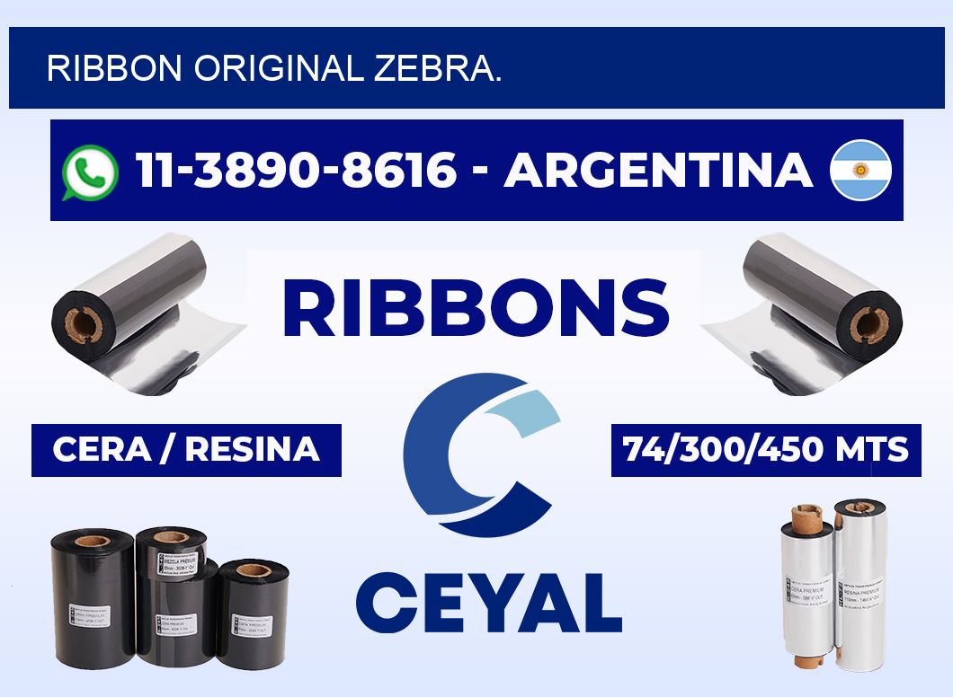 RIBBON ORIGINAL ZEBRA.