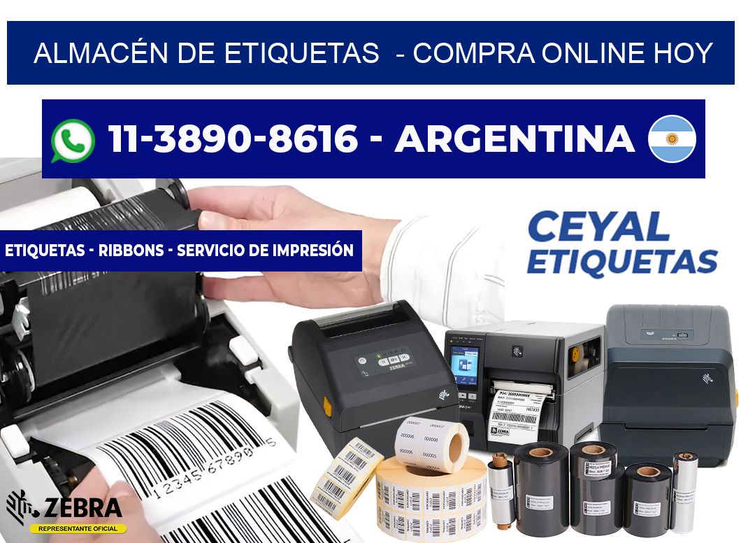 ALMACÉN DE ETIQUETAS - Compra online hoy