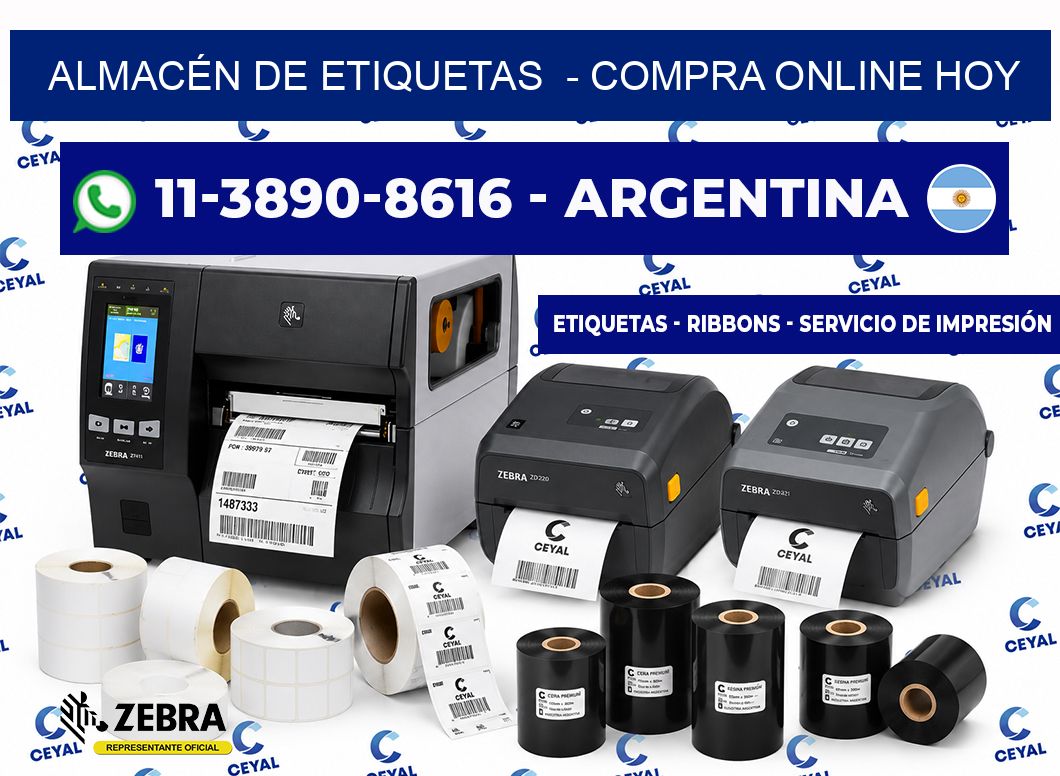 ALMACÉN DE ETIQUETAS - Compra online hoy
