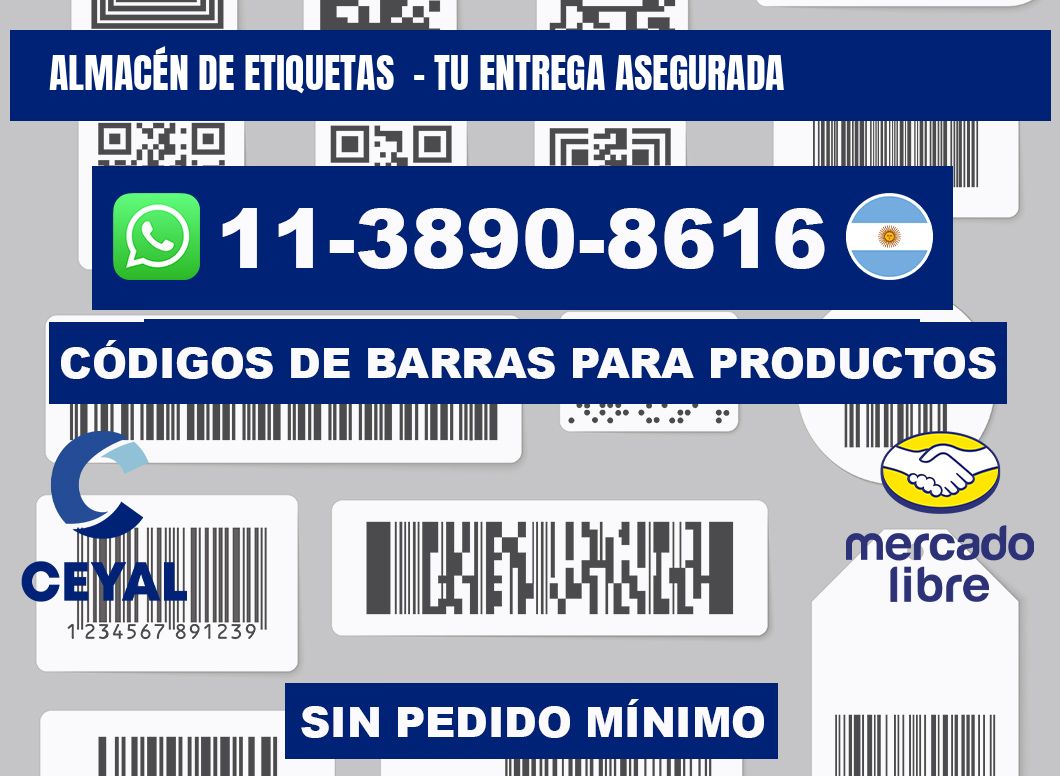 ALMACÉN DE ETIQUETAS  - Tu entrega asegurada