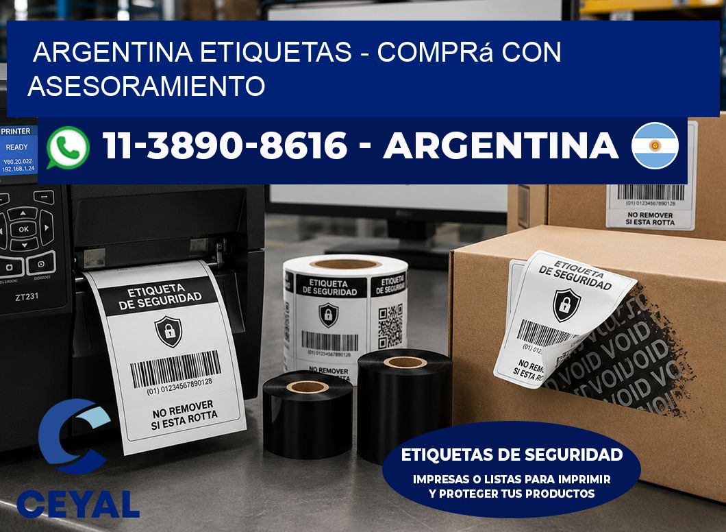 ARGENTINA ETIQUETAS - Comprá con asesoramiento