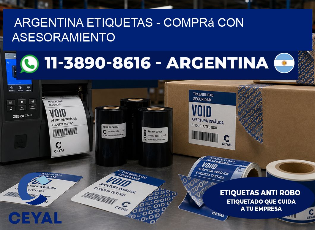 ARGENTINA ETIQUETAS - Comprá con asesoramiento