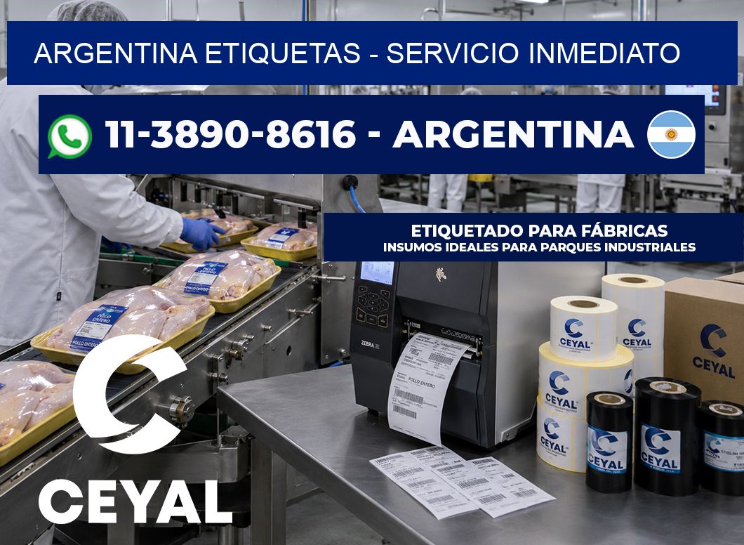 ARGENTINA ETIQUETAS – Servicio inmediato
