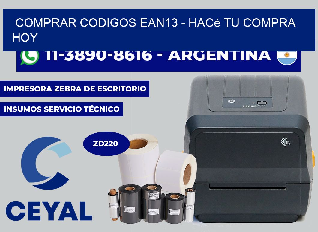 COMPRAR CODIGOS EAN13 - Hacé tu compra hoy