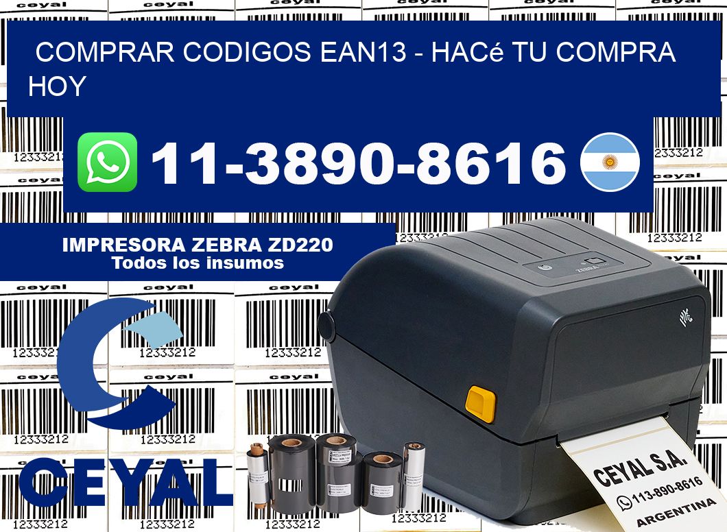 COMPRAR CODIGOS EAN13 - Hacé tu compra hoy
