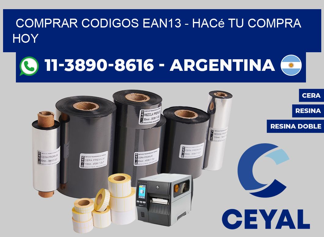 COMPRAR CODIGOS EAN13 - Hacé tu compra hoy