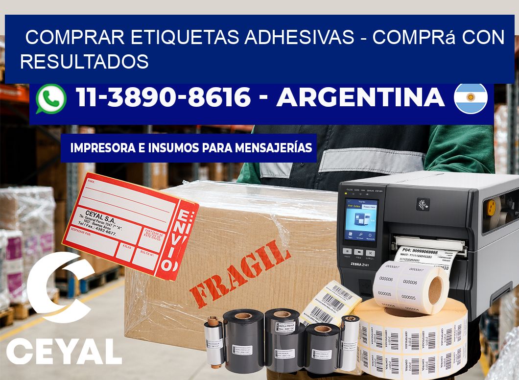 COMPRAR ETIQUETAS ADHESIVAS - Comprá con resultados