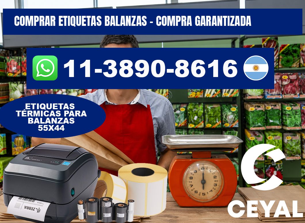 COMPRAR ETIQUETAS BALANZAS - Compra garantizada