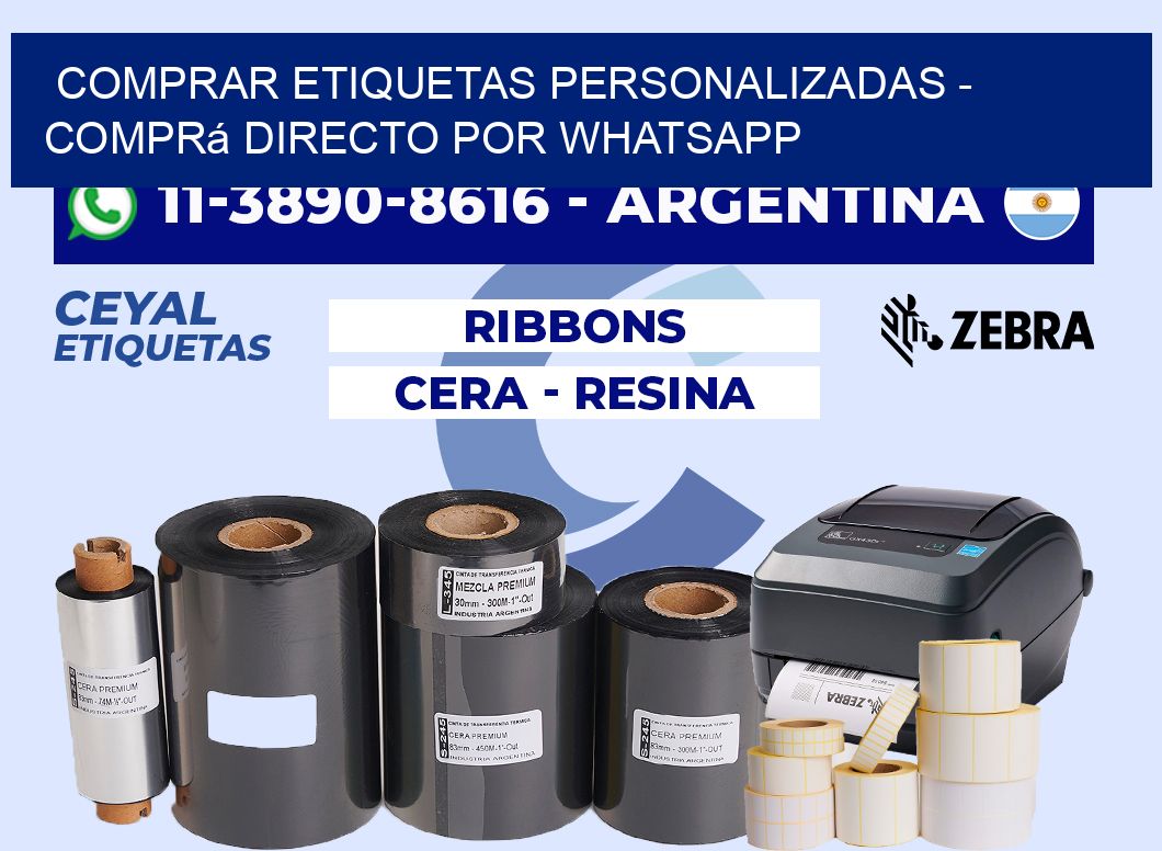 COMPRAR ETIQUETAS PERSONALIZADAS - Comprá directo por WhatsApp