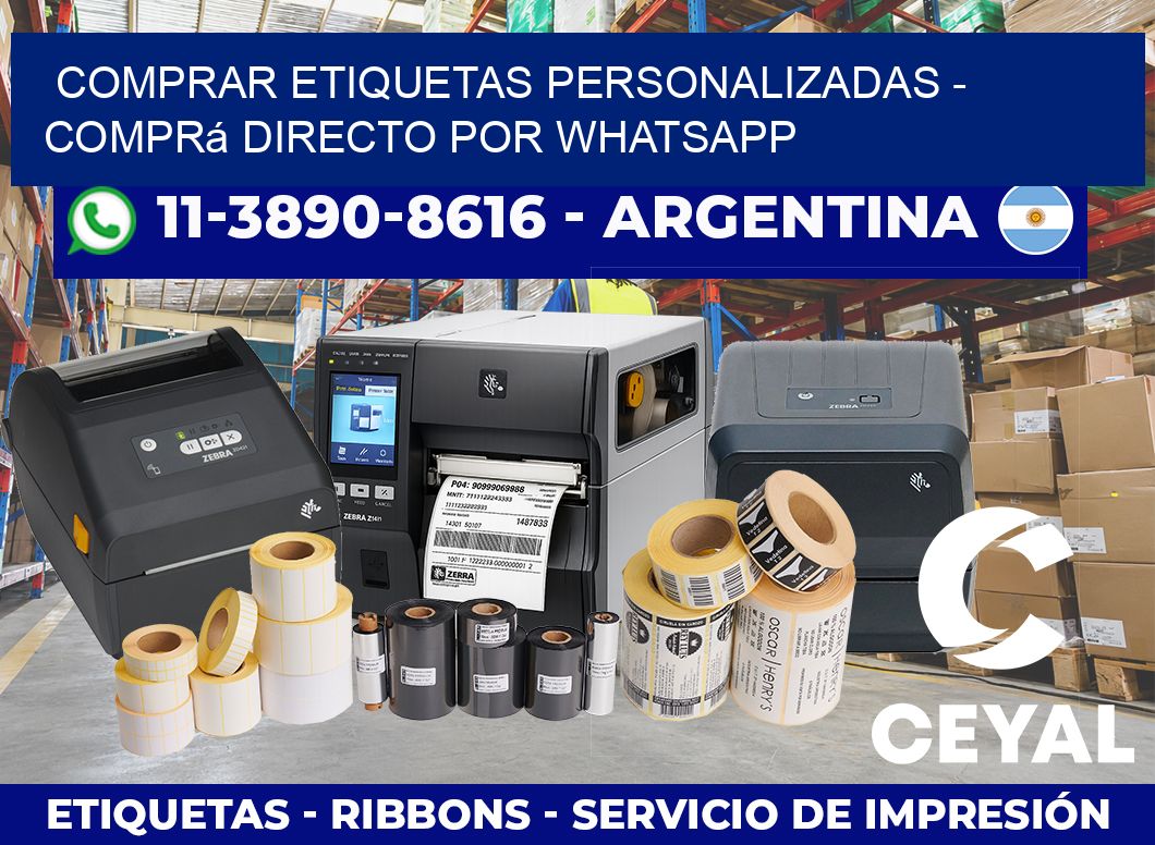 COMPRAR ETIQUETAS PERSONALIZADAS – Comprá directo por WhatsApp