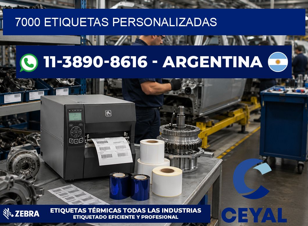 7000 ETIQUETAS PERSONALIZADAS